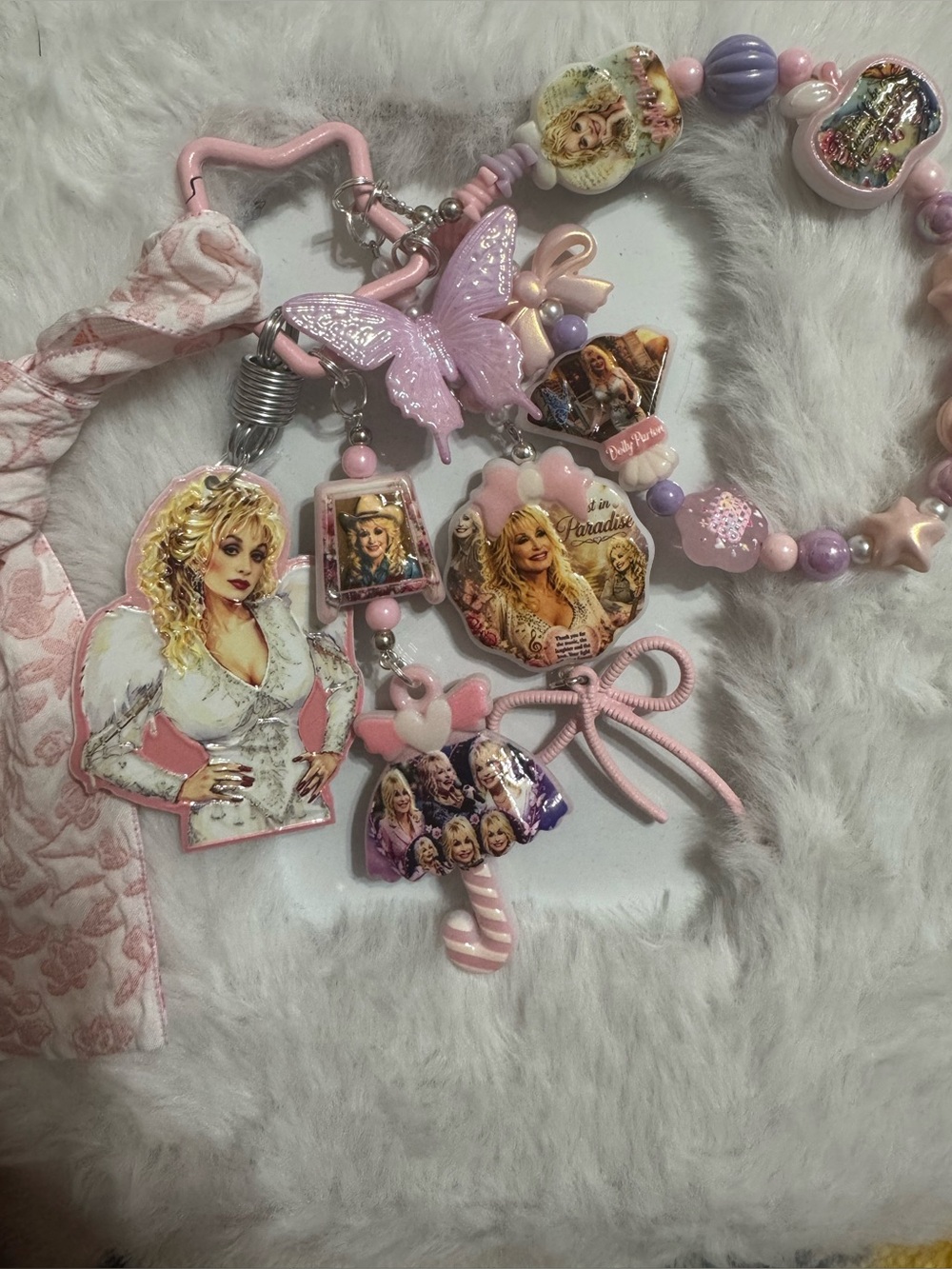 Pink Dolly Parton Bag Charo